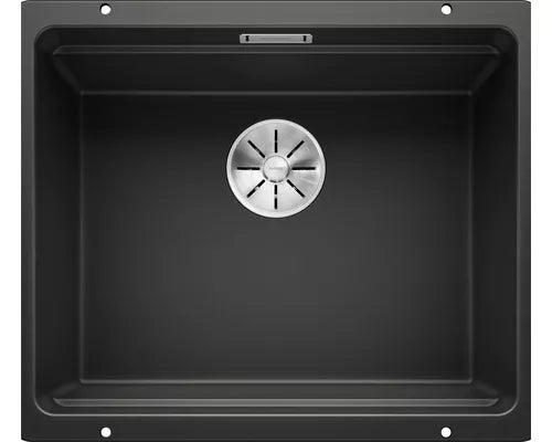 Chiuveta de bucatarie Etagon 500 525887, silgranit Negru, 530 x 460 mm, Blanco